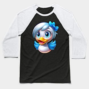 Cute Baby Duck Baseball T-Shirt